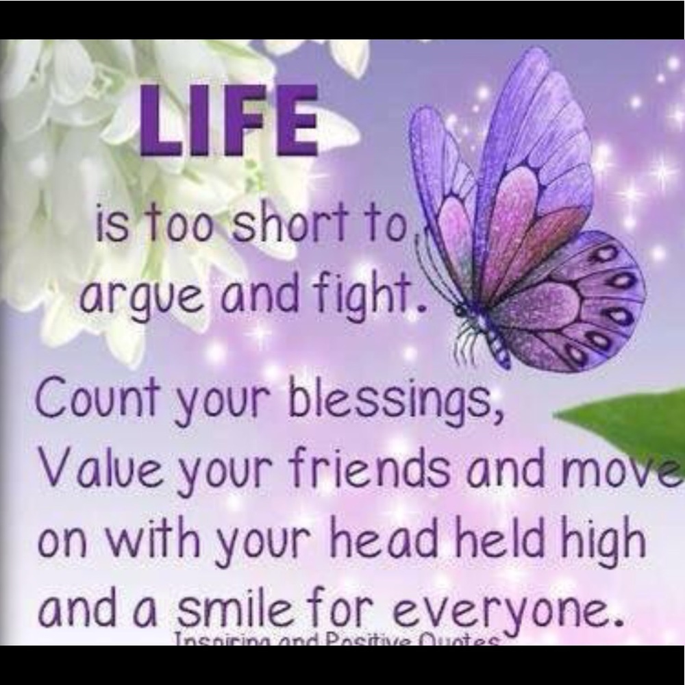 Life is short live it to the fullest !!
